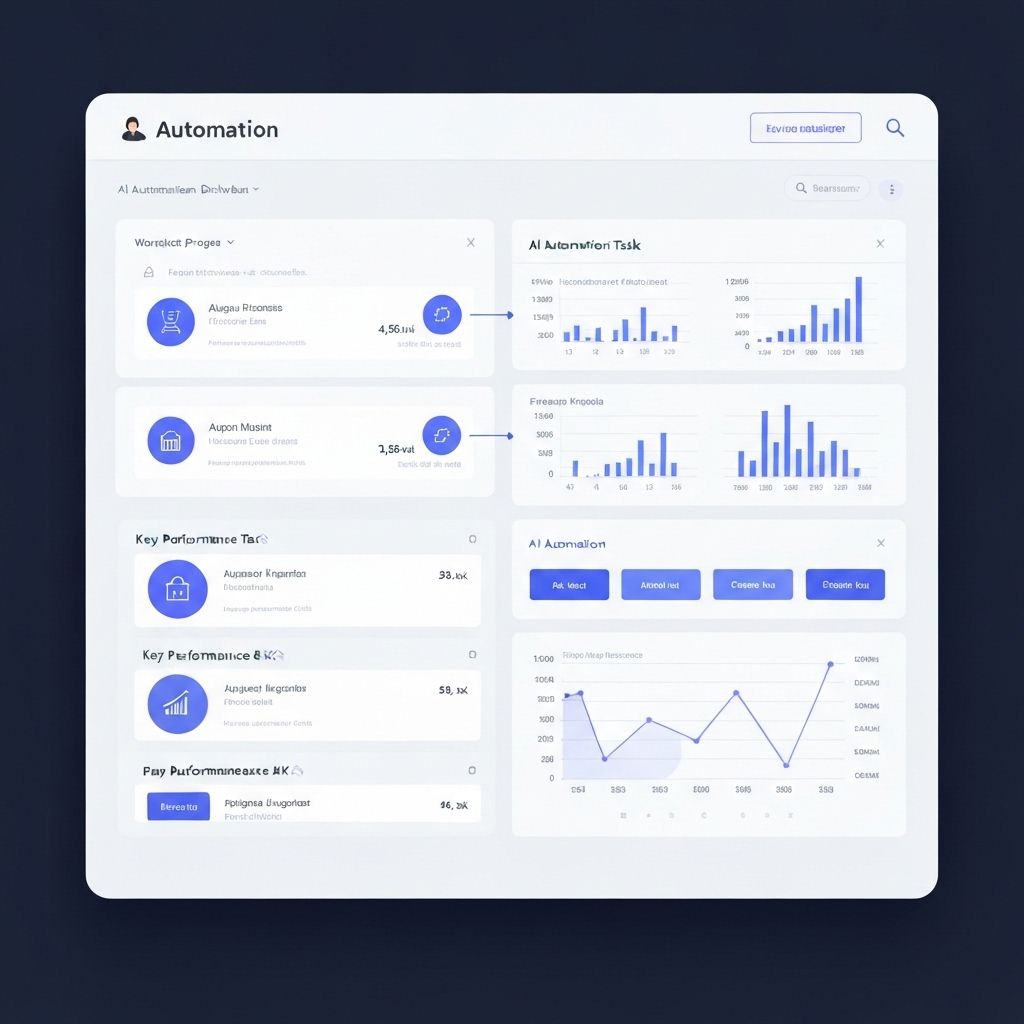 Elevate AI automation dashboard showing workflow builder and intelligent agent controls